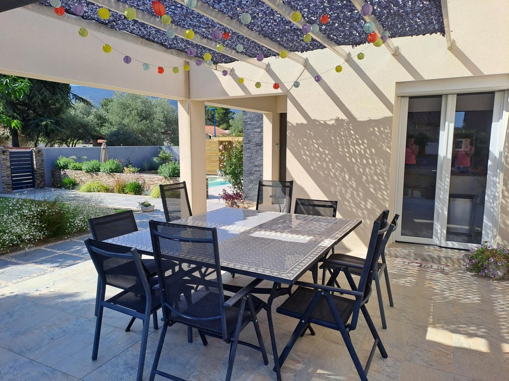 Belle Villa Avec Piscine Vue Montagne A 10 Mn De La Mer A Argeles Exterior foto